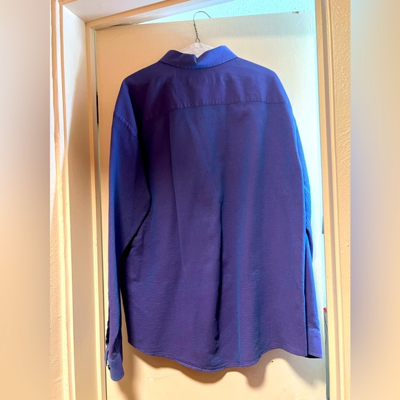 International Report Men’s Purple/Blue Button Down Shirt Size XXL - Picture 2 of 4
